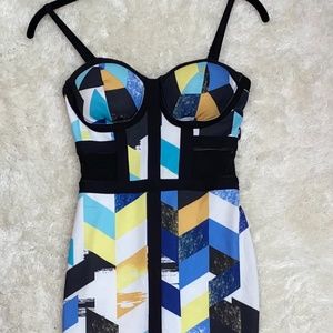 Sexy Abstract Dress